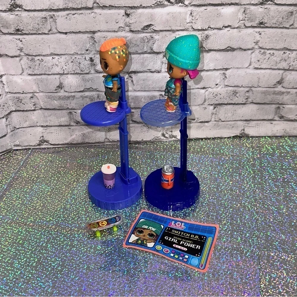 L.O.L. Surprise! LOL Surprise GLITCH & STITCH CLUBHOUSE Dolls Skateboard Hat